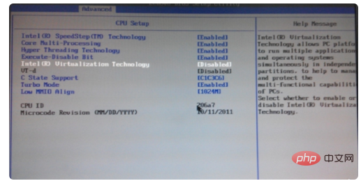 How to enable vt-x