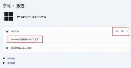 win11如何激活_win11数字许可证与正版序列号激活说明 - php中文网