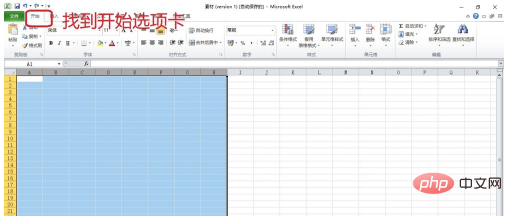 Où définir la largeur de la colonne Excel