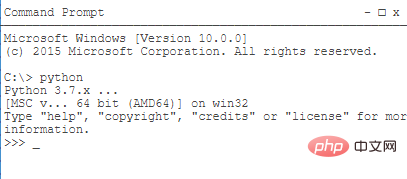 Pythonインタープリターのインストール方法