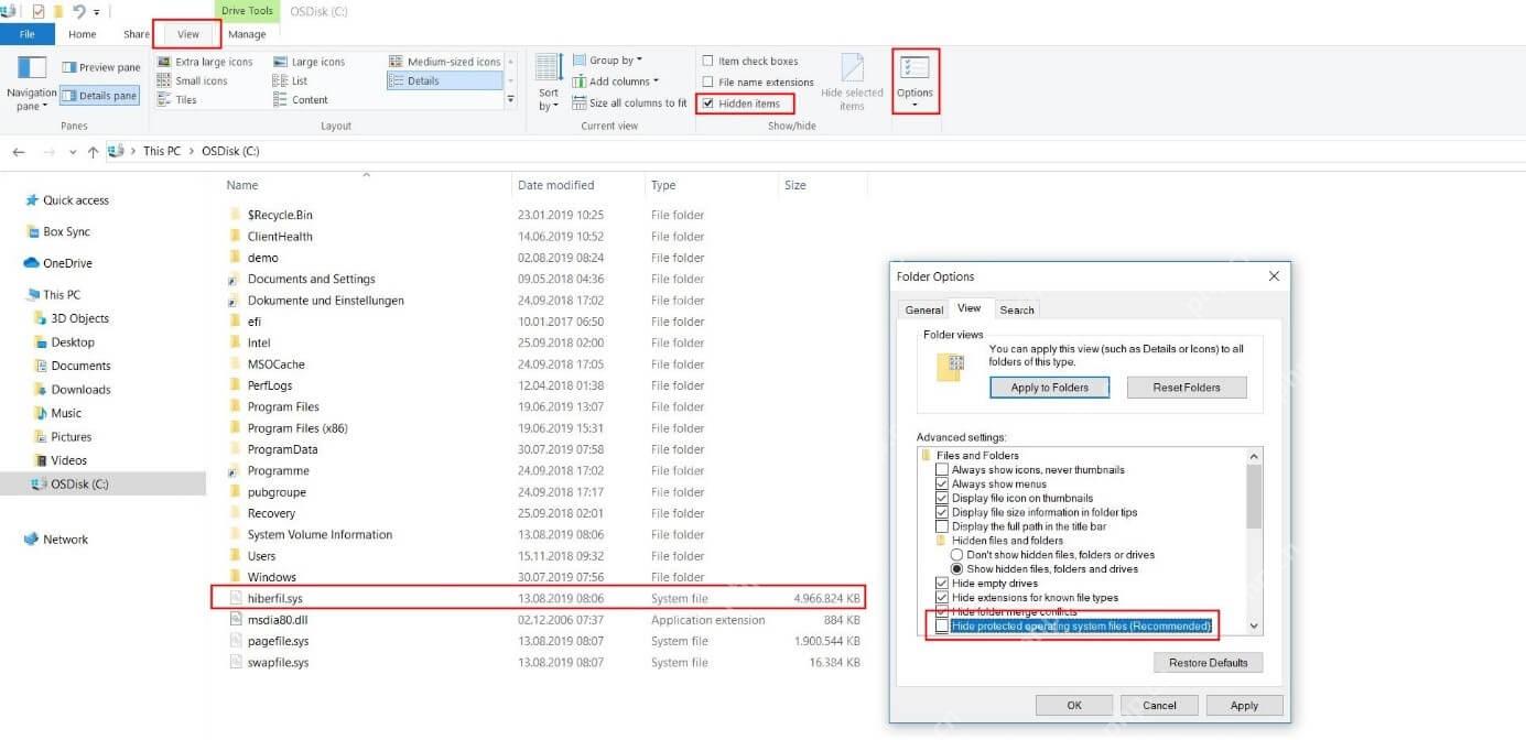 win10休眠文件在哪里_win10休眠文件位置查找方法 - php中文网