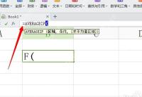 WPS表格在单元格中手动输入函数公式并显示参数提示