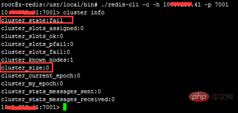 How to solve the problem that the redis cluster cannot be restarted