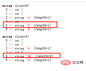 How to replace an element in php array