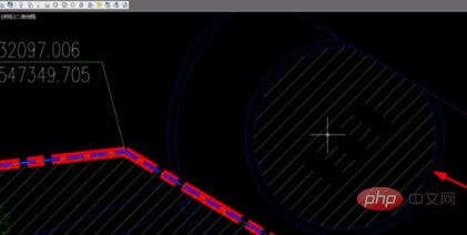 How to automatically mark the area in CAD