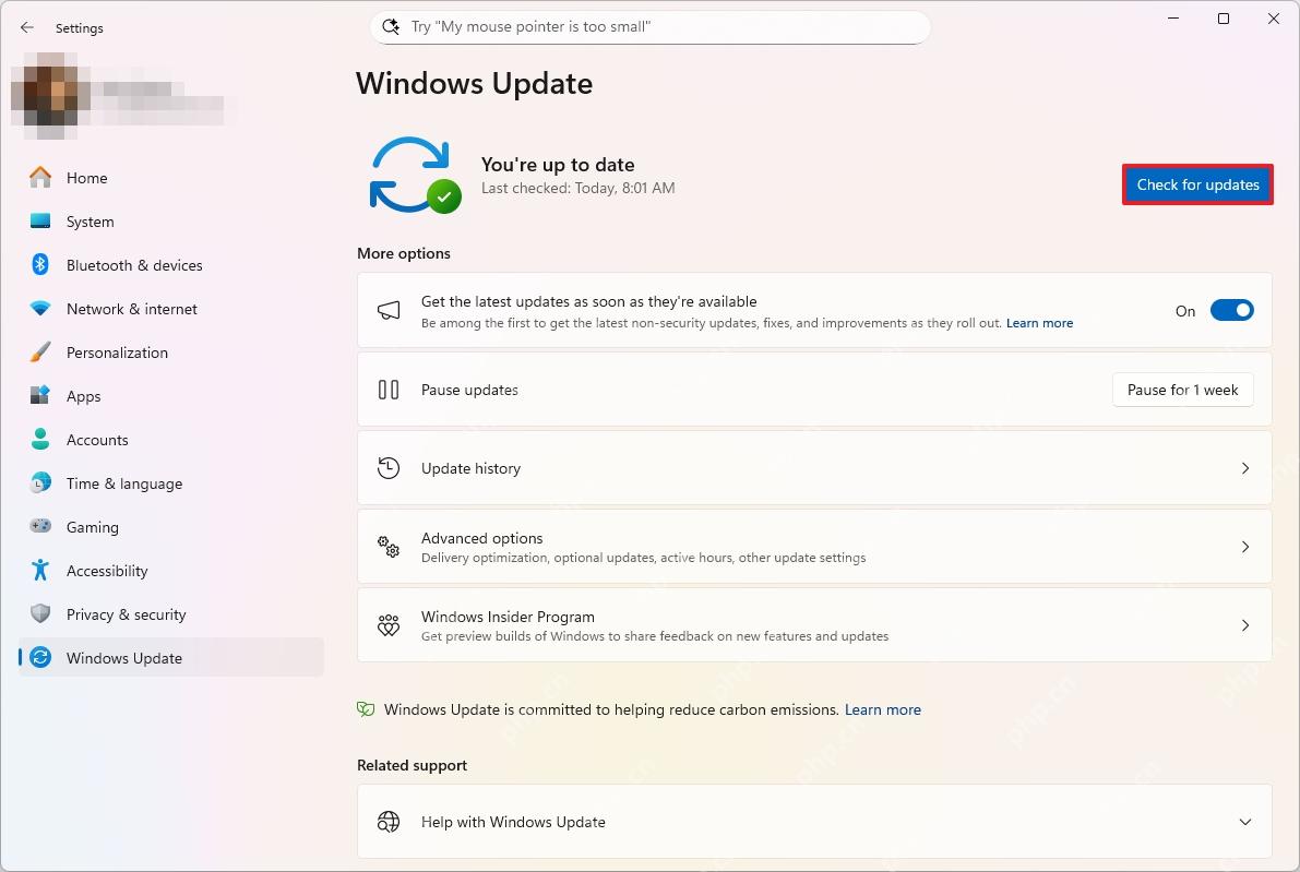 win11夜间模式打不开怎么办_win11夜间显示无法启用排查 - php中文网