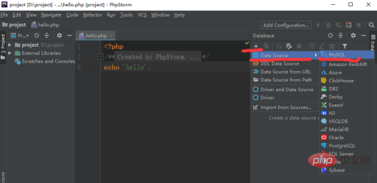 Comment utiliser PHPstorm pour créer des tableaux