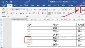 Word 开始选项卡中的显示隐藏编辑标记按钮和空白页段落标记