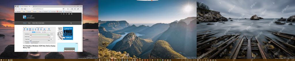 win10怎么让应用在指定屏幕打开_win10应用在指定屏幕打开的设置方法 - php中文网