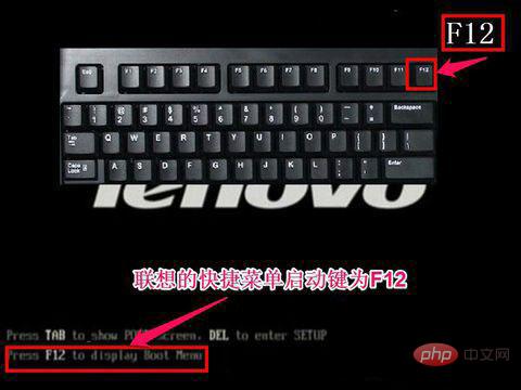 Lenovo r720 には USB ディスクブートオプションがありません