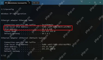 Windows 管理员命令提示符窗口标题显示 Administrator Command Prompt