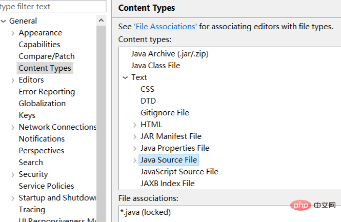 Garbled characters appear when opening java files in eclipse