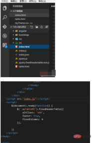 1612321642269041.png css sets a certain row of the table to be fixed