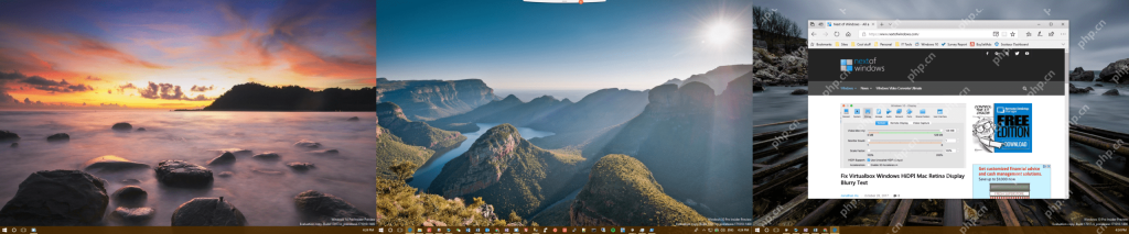 win10怎么让应用在指定屏幕打开_win10应用在指定屏幕打开的设置方法 - php中文网