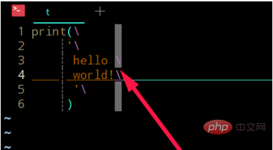 Python에서 줄을 변경하고 스크립트 작성을 계속하는 방법