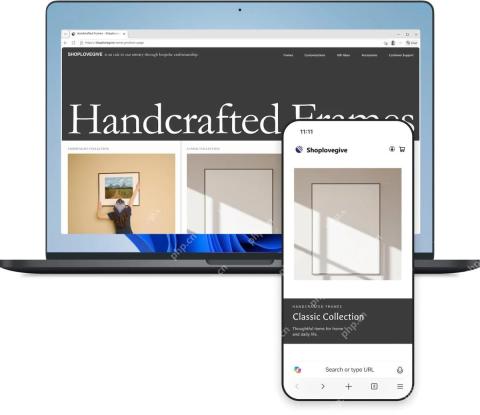 Microsoft Edge手机与电脑跨设备使用界面