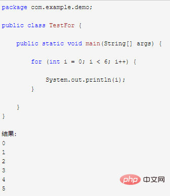 Comment sortir de la boucle for en Java