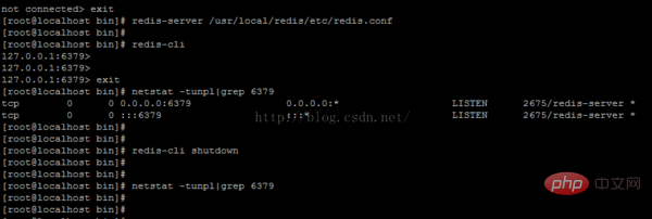 How to start redis in linux