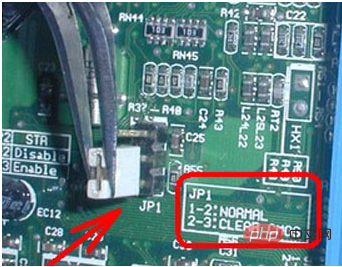 So reinigen Sie CMOS auf dem Motherboard