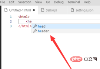 vscode不能自動補全html標籤的解決方法