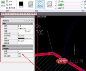 How to automatically mark the area in CAD