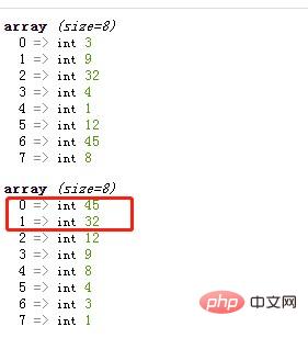 How to find the sum of the two largest numbers in an array in php