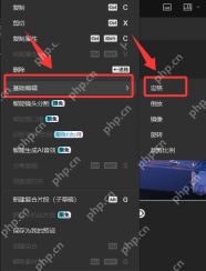 右键基础编辑菜单里的定格入口