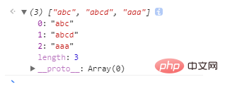 So konvertieren Sie einen String in ein Array in js