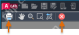 Windows 中文 AutoCAD 打印预览窗口显示单色出图效果，证明设置纯黑线条后要通过预览检查黑线是否压实。