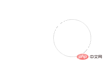 What is the shortcut key for drawing a perfect circle in PS?