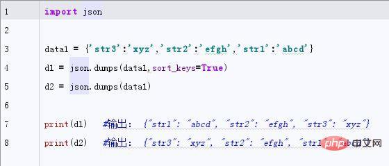 How to use pythons json