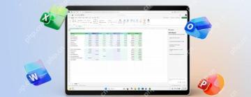 微软官方页面展示的 Excel 和 Microsoft 365 应用界面