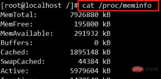 How to check the memory size in Linux