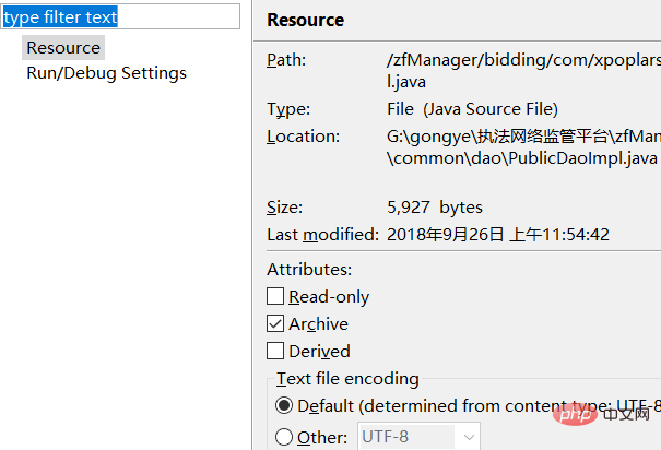 Garbled characters appear when opening java files in eclipse