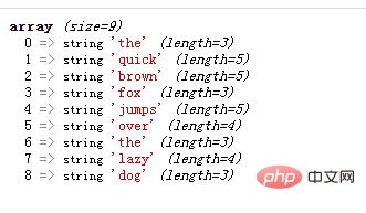 PHP字符串学习之怎么知道字符串中包含了多少单词