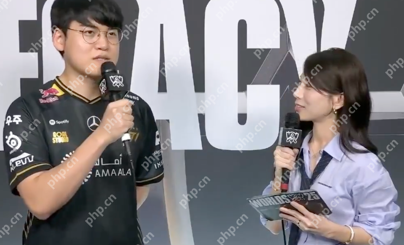 Gumayusi回应淘汰AL:我们会尽全力保持对LPL不败的纪录 - php中文网