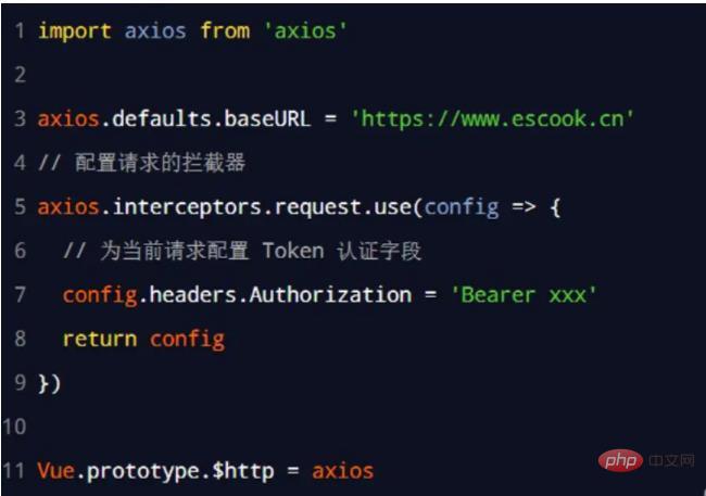In-depth analysis of axios global configuration, interceptors and proxy cross-domain proxy (picture and text)