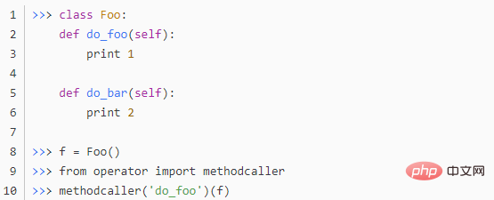 python如何透過函數名稱的字串來呼叫這個函數