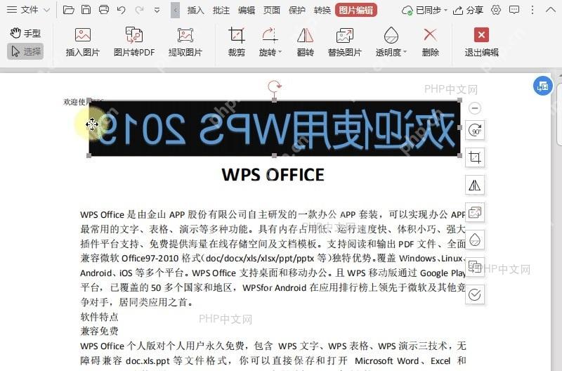 如何翻转PDF文件中的图片?结果检查