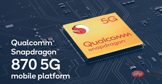 How many nanometers is Snapdragon 870?