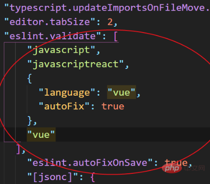 eslint plugin in vscode not working