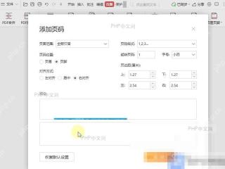 PDF如何文档中插入页码?设置效果