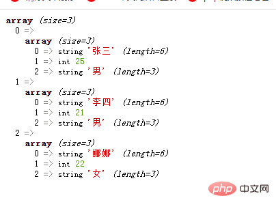 php中數組能儲存物件嗎