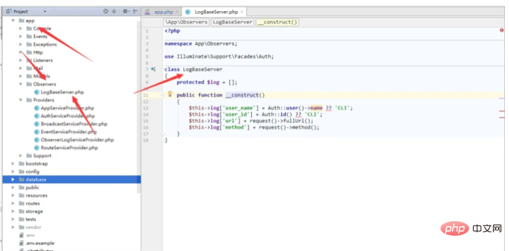 Explication détaillée de deux méthodes dévénements du modèle Laravel