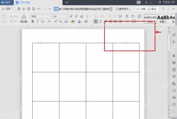 WPS 文档表格行高统一后的显示效果检查