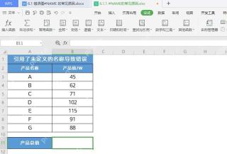 WPS表格公式选项卡中查看常用函数和名称管理相关入口