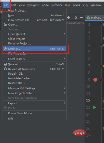 Bagaimana untuk mengchinakan pycharm