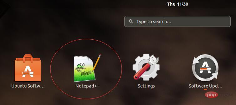 How to use notepad on ubuntu