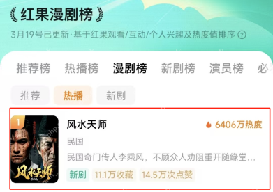 红果短剧真人剧和漫剧分类