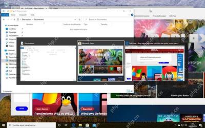 win10分屏窗口怎么快速切换_win10分屏窗口快速切换方法 - php中文网